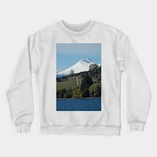 91518 mountain snow Crewneck Sweatshirt